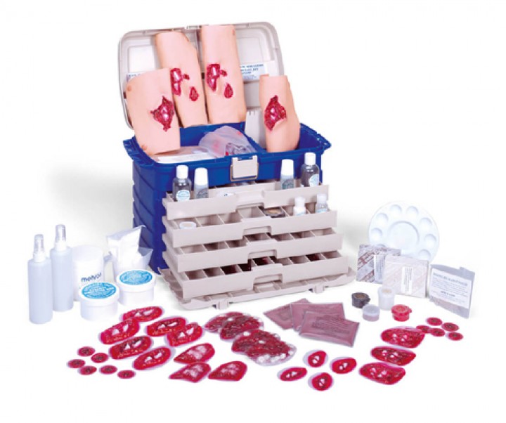 Duży zestaw pozoracji ran